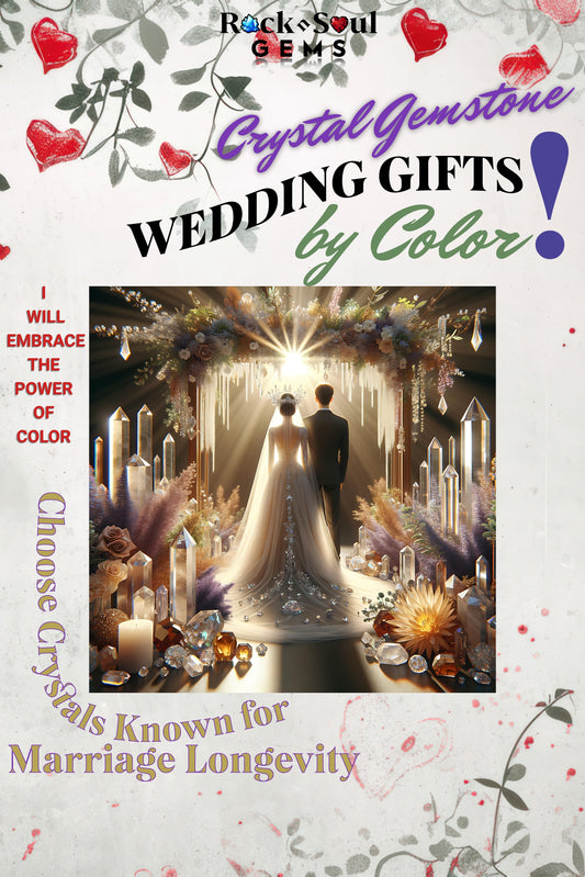 Crystal Wedding Gift Ideas by Color; Crystal Wedding Gifts