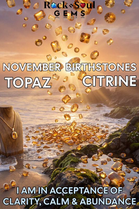 November Gemstones: Healing Traditions, Golden Beauty & Benefits for All | Did you know Topaz comes in many colors?