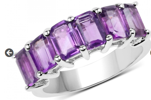 Amethyst Octagon shape means balance, harmony and completion