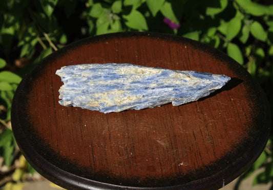Blue Kyanite known to enhance mental clarity