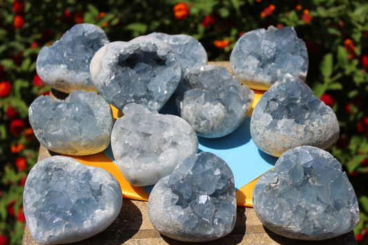 Celestite promotes angelic beings and higher guidance