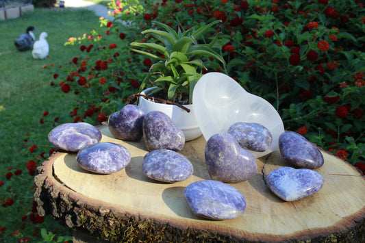 Lepidolite said to calm anxiety and stress from major life change