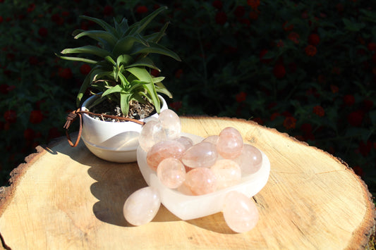 Natural Hematoid Quartz known for its aura cleansing abilities