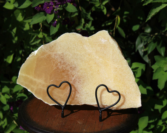 Orange Calcite slab known to motivate, energize and heal