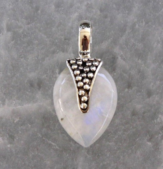 June birthstone jewelry; Moonstone known to balance all chakras