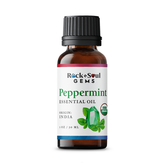 Peppermint essential oil may help with digestive issues, nausea and pain