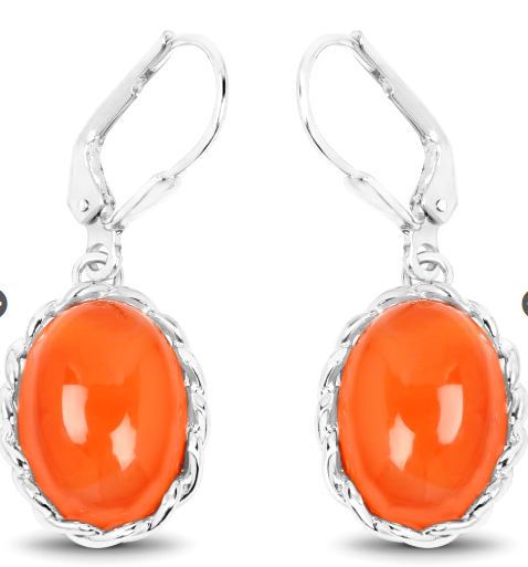 Carnelian known for many physical healings; July birthstone gem and crystal jewelry