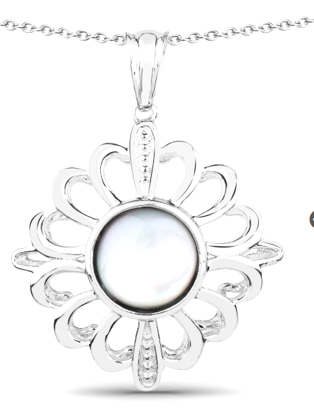 June birthstone jewelry; pearl necklace