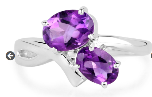 amethyst ring said to promote sincerity