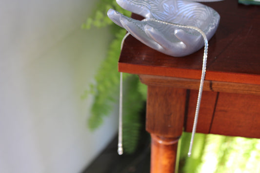 18 inch sterling silver necklace; chain