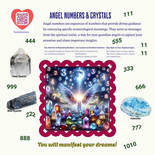 Manifest Your Desires: The Power of Crystals and Angel Numbers