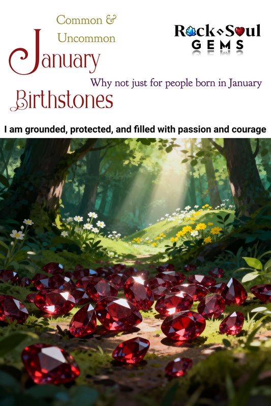 All January Birthstones Common and Not So Common & Why Anyone Should Incorporate Them Into Their Life