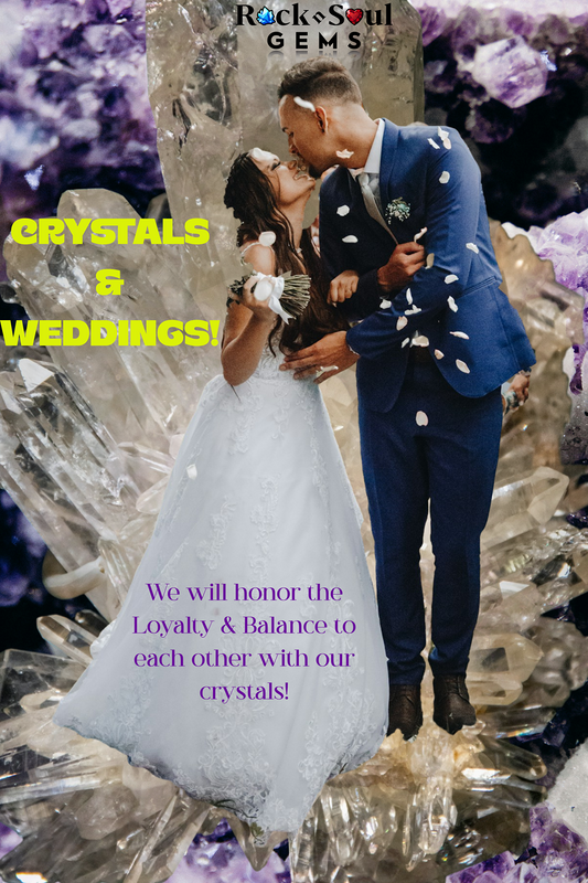 Here are 10 creative wedding ideas using crystals and stones for planning, jewelry, gifts, and décor: