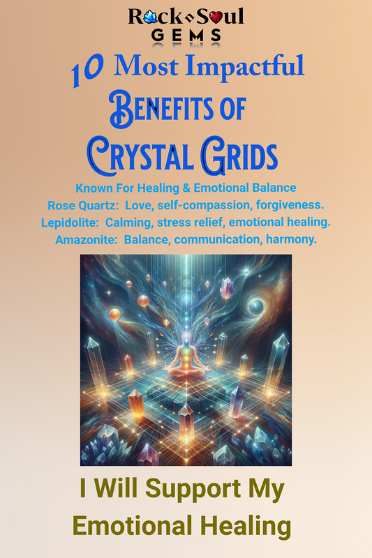 The Most Impactful Benefits of Crystal Grids and How to Make Your Own DIY Crystal Grid