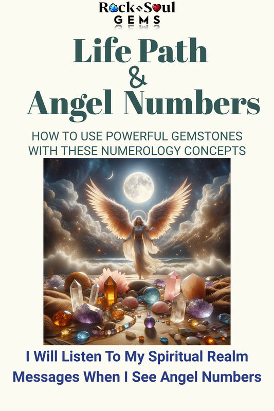 Discover: The Most Powerful Crystals and Gemstones for Life Path and Angel Numbers - with a bonus TIP!