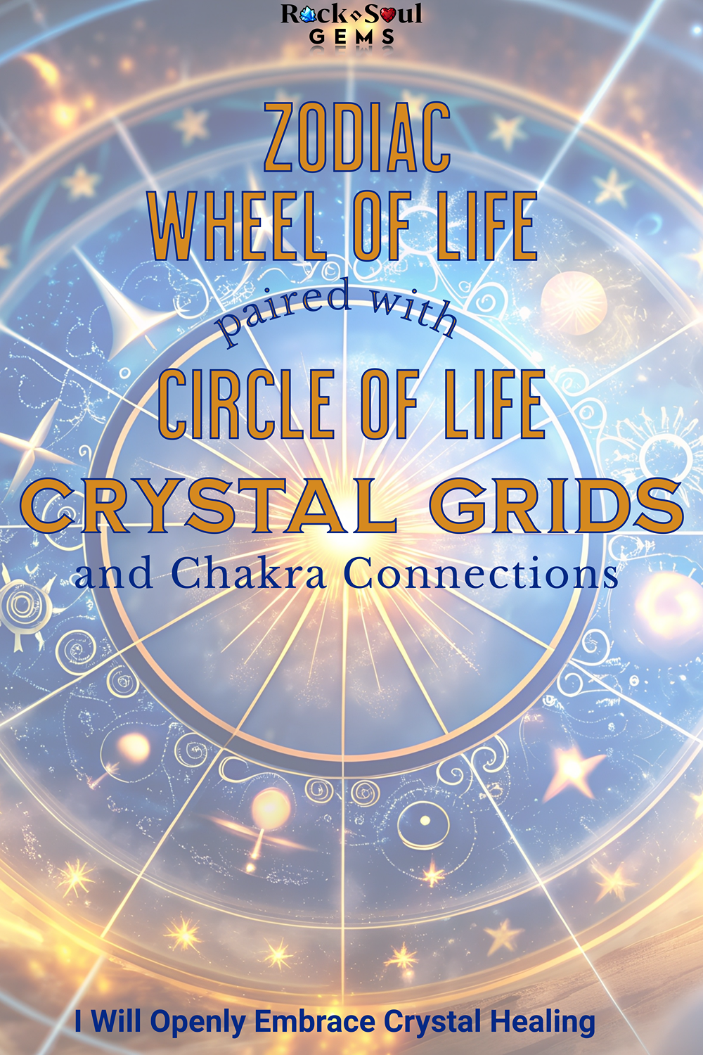 intention-based grid work using zodiac wheel and circle of life grids with crystals