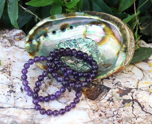 Bracelet - Amethyst Crystal Stone