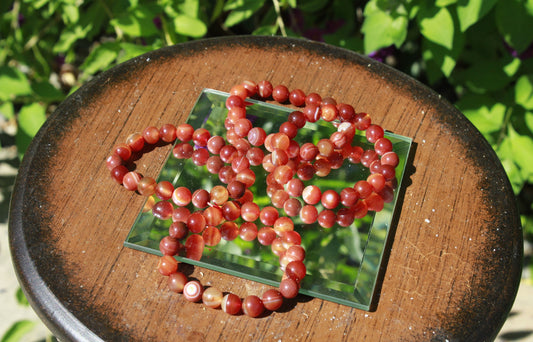 Bracelet - Carnelian Crystal Stone