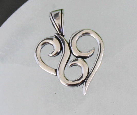 Pendant - Sterling Silver Heart