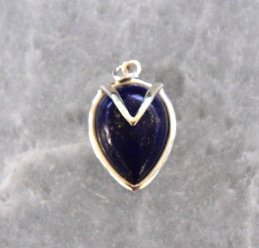 Pendant - Lapis Lazuli - sterling silver