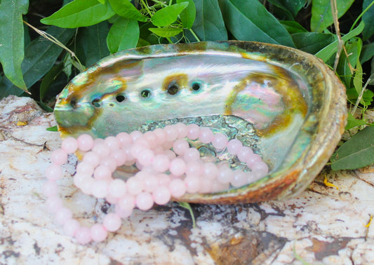 Bracelet - Rose Quartz Crystal Stone  The Love Stone!