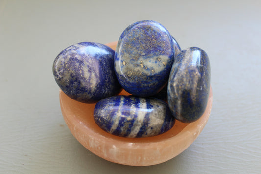 palm stone - Lapis Lazuli - large